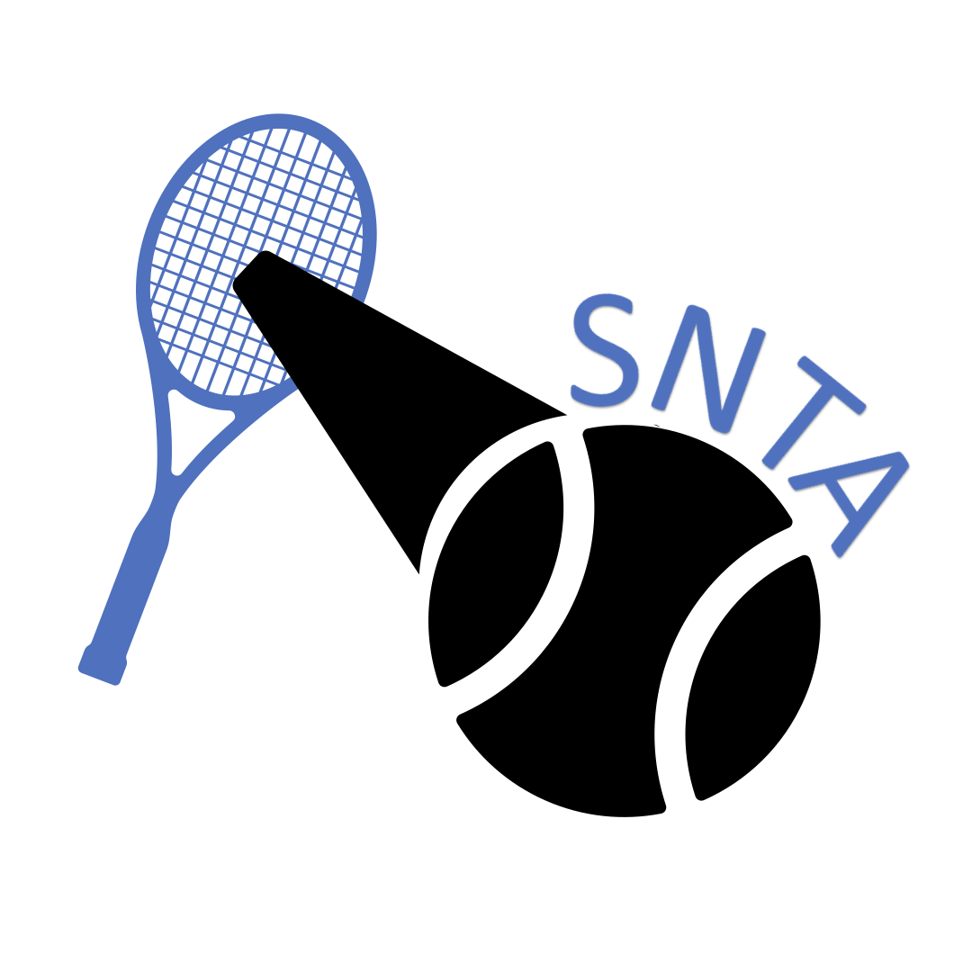 SNTA tennis racket logo