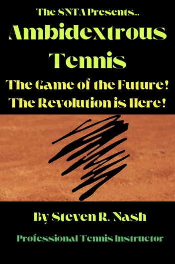 Ambidextrous tennis book cover